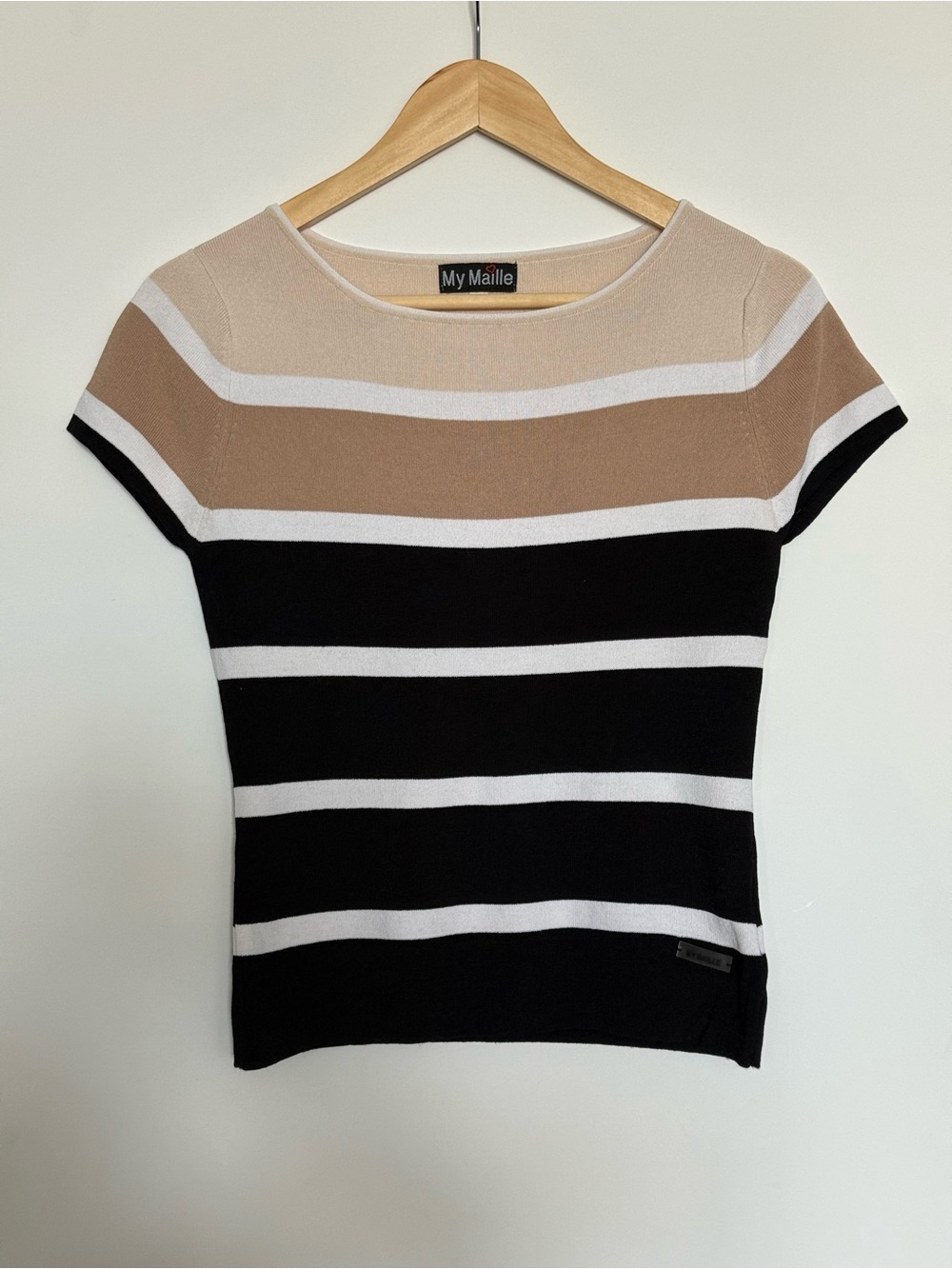 Striped Knit Top